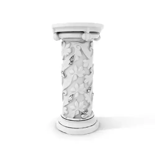 Elegant Marble Column model pack