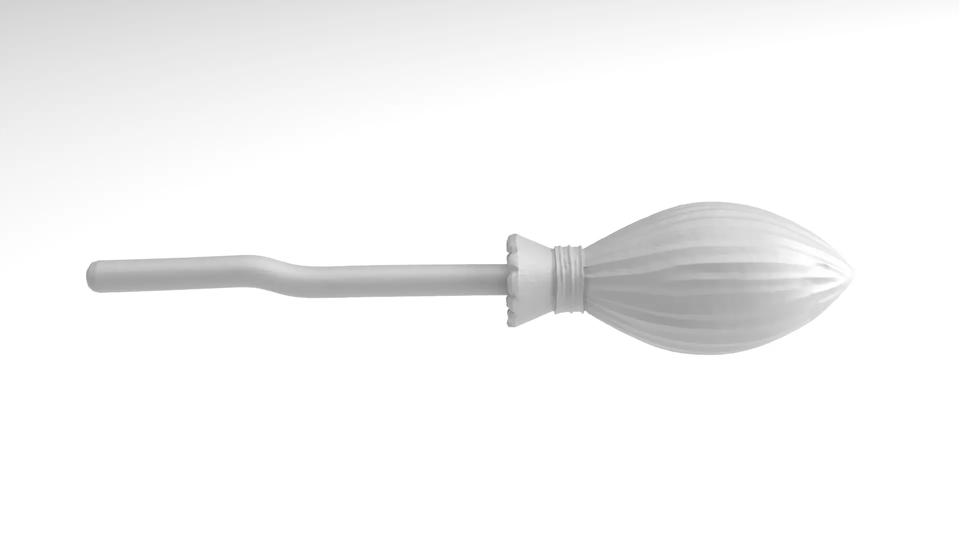 Witchs broom Figure 3D Printable Model 3D print model_3