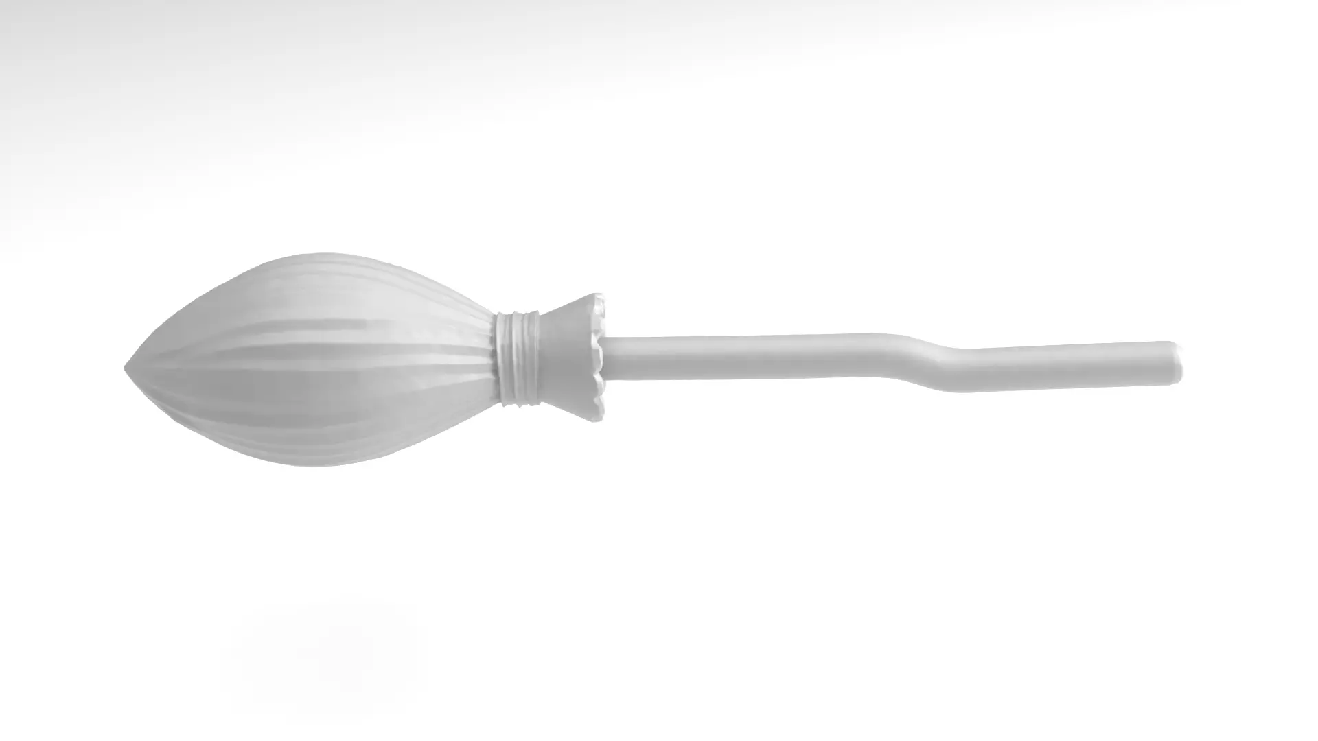 Witchs broom Figure 3D Printable Model 3D print model_2