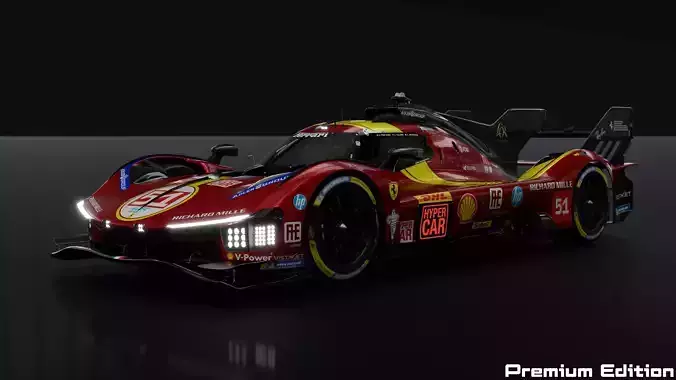 Ferrari 499P WEC 2025 - Premium Edition