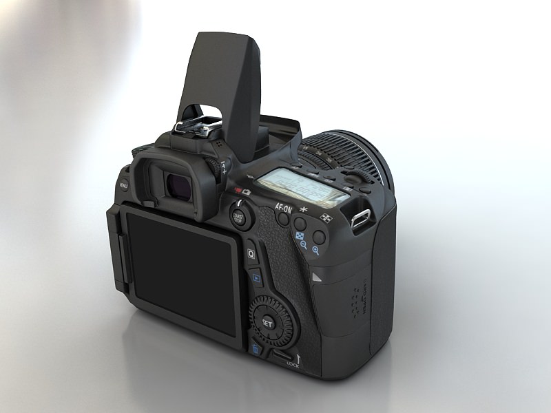 Canon 70D 3D model_7