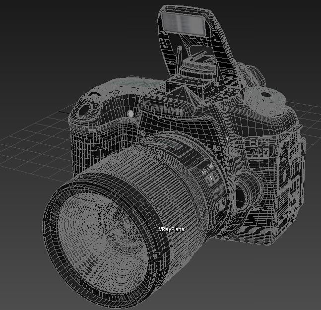 Canon 70D 3D model_11