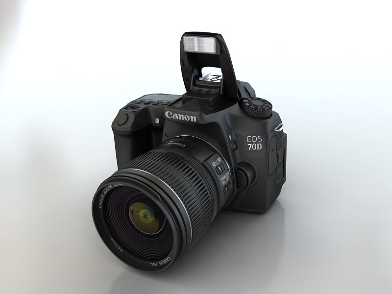 Canon 70D 3D model_3