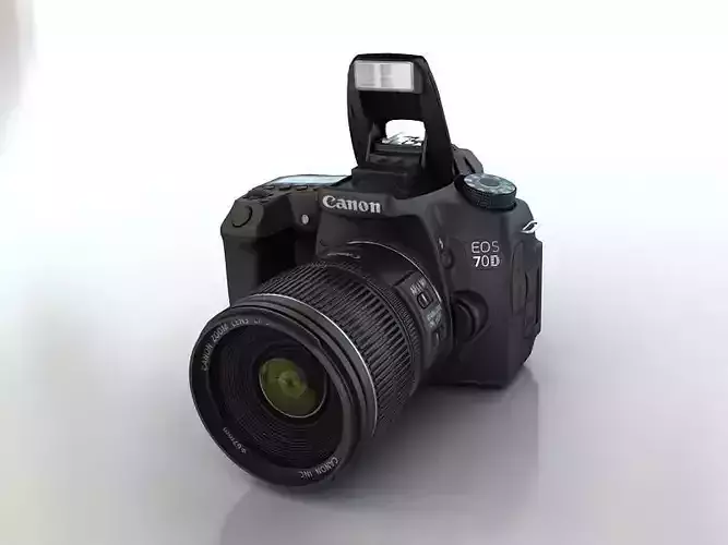 Canon 70D 3D model