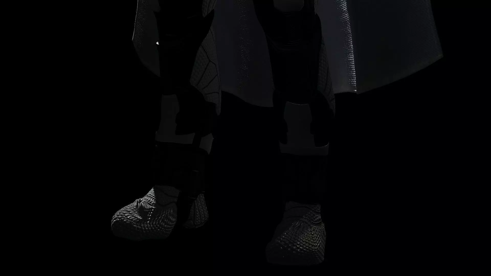 Moon Knight Low-poly 3D model_6