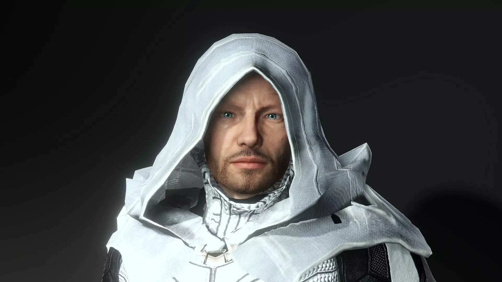 Moon Knight Low-poly 3D model_3