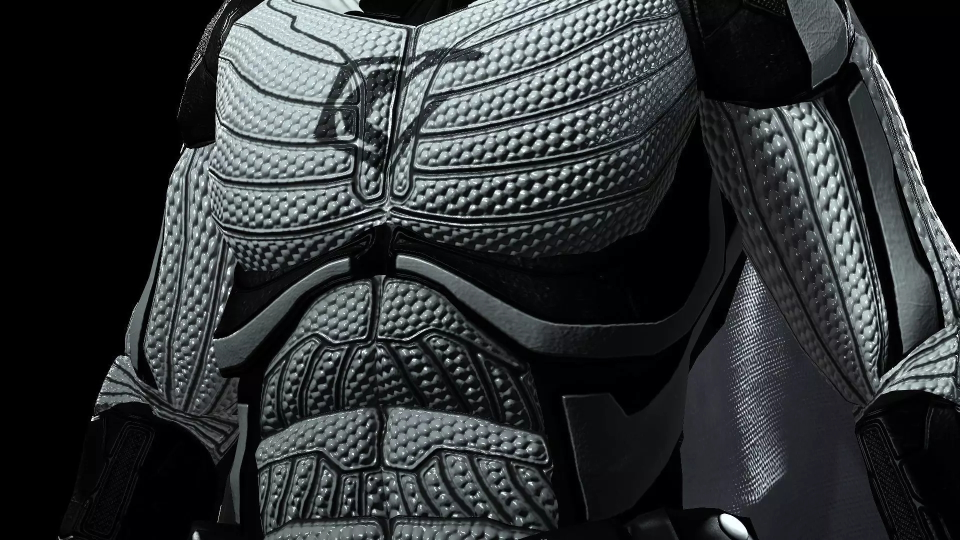 Moon Knight Low-poly 3D model_4