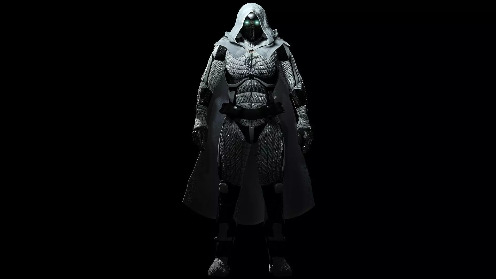 Moon Knight Low-poly 3D model_20