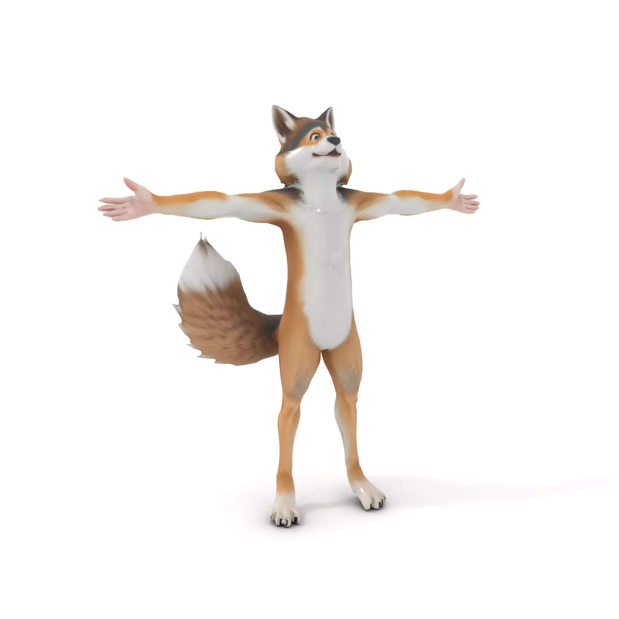 Fox Creature model pack Low-poly 3D model_7