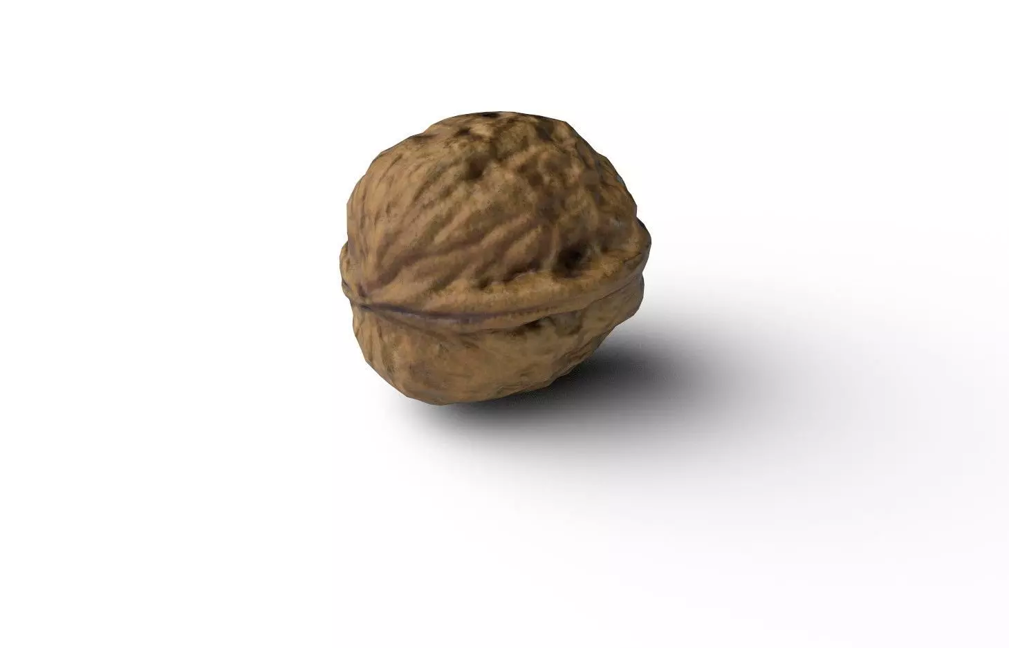 Walnut M08 Low-poly 3D model_0