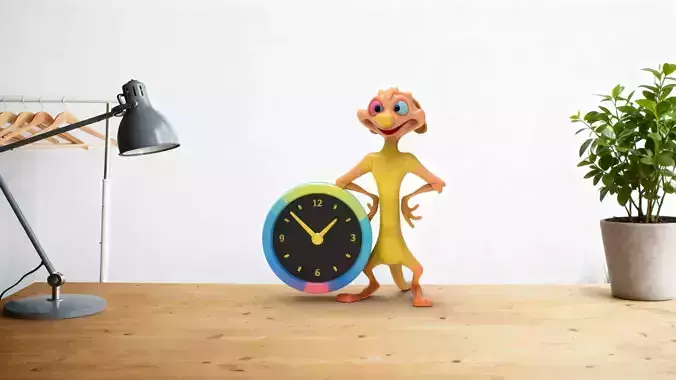 Timon desk clock