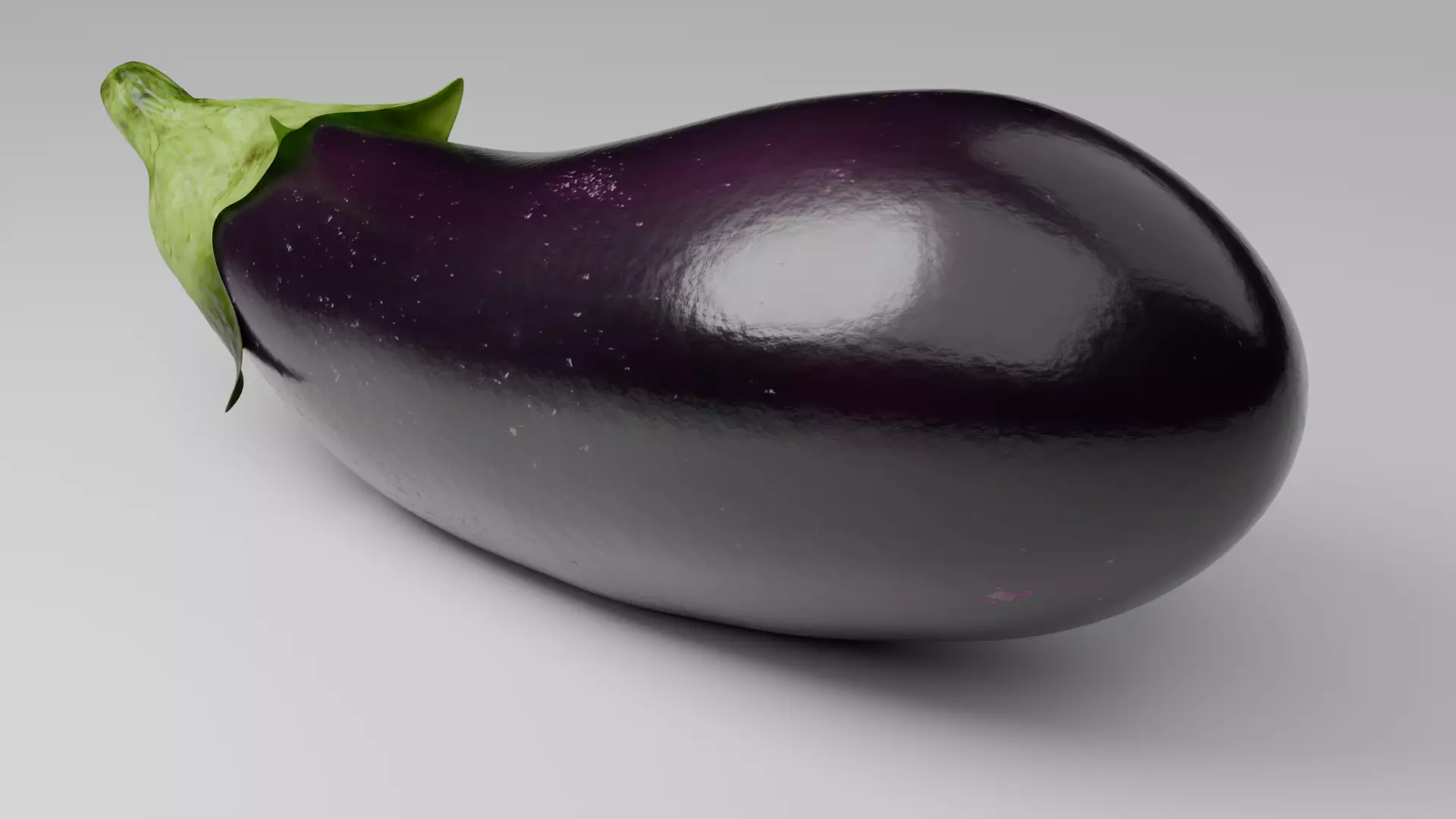 Eggplant 3D model