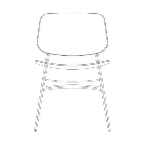 Chair 3D model 2
