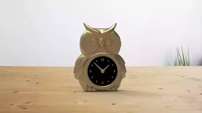 Owl clock