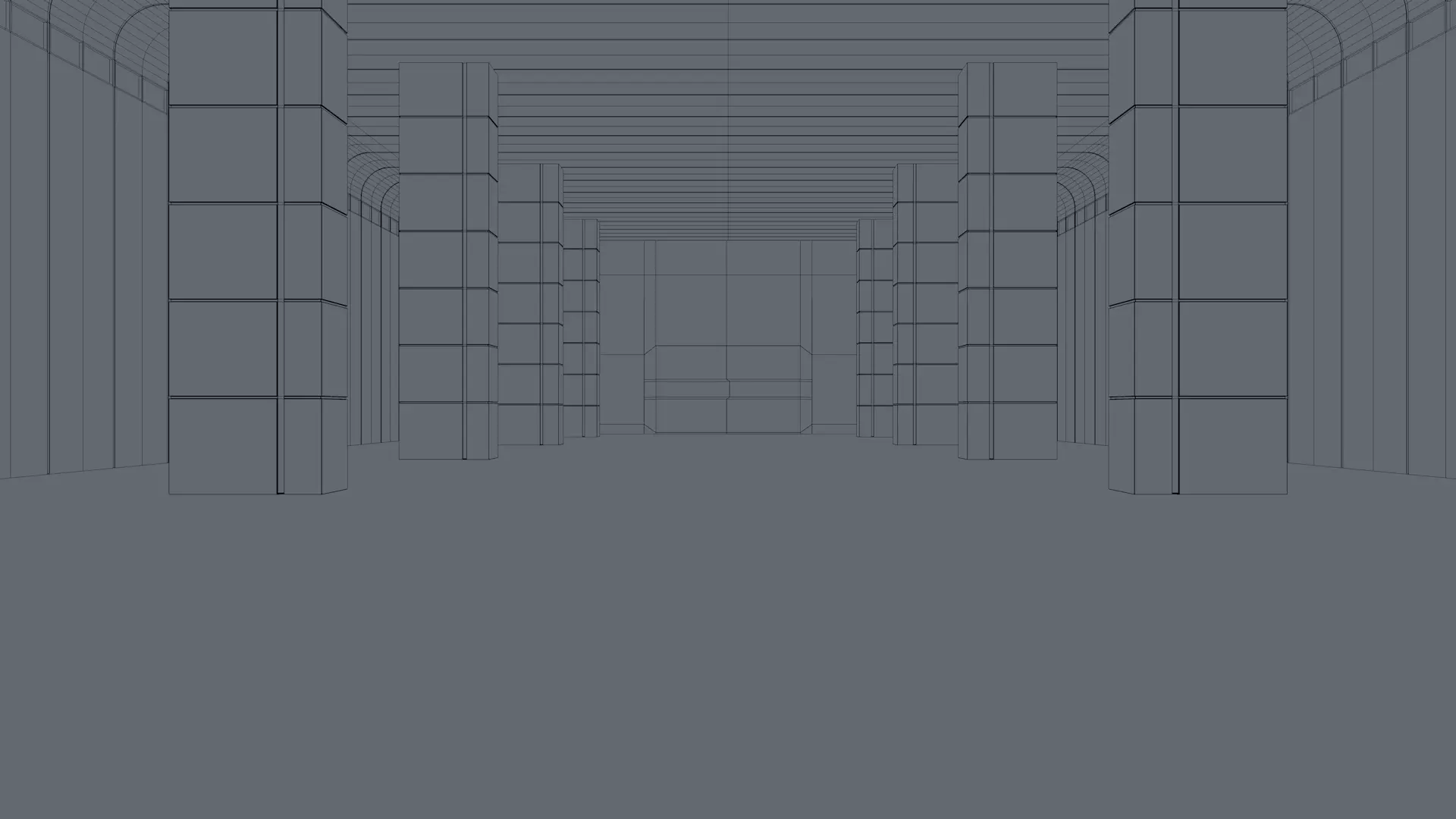 Sci Fi Warehouse 3D model_9