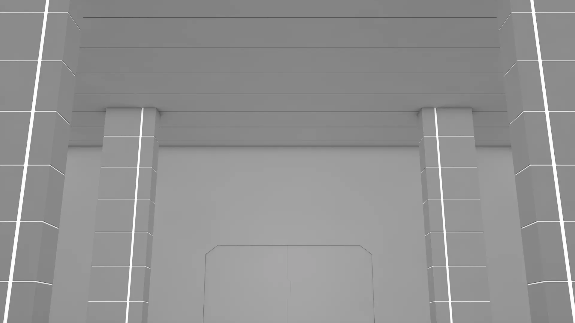 Sci Fi Warehouse 3D model_7