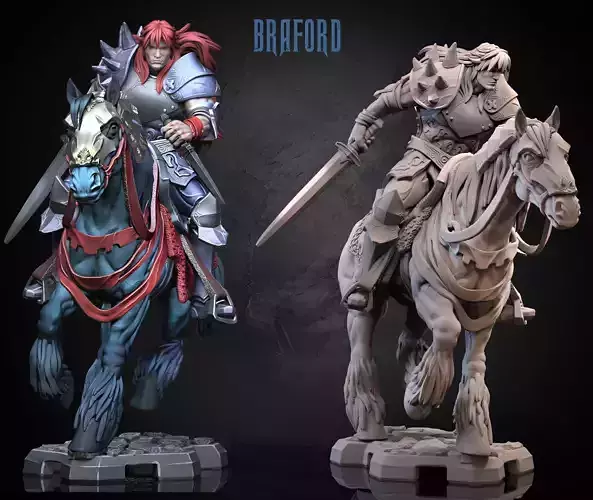 Braford 3D print model