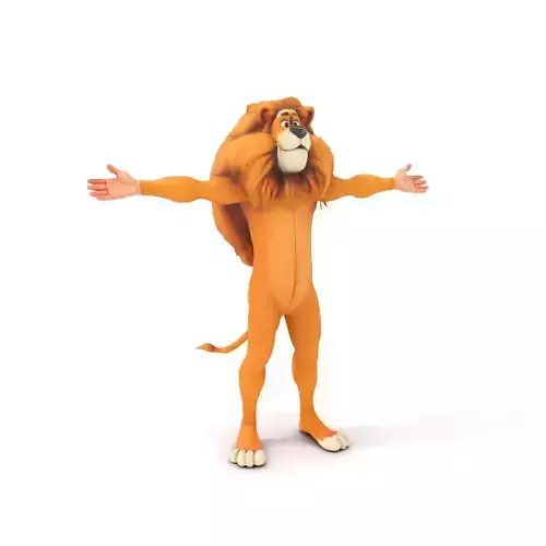 Vivid Lion Character model pack
