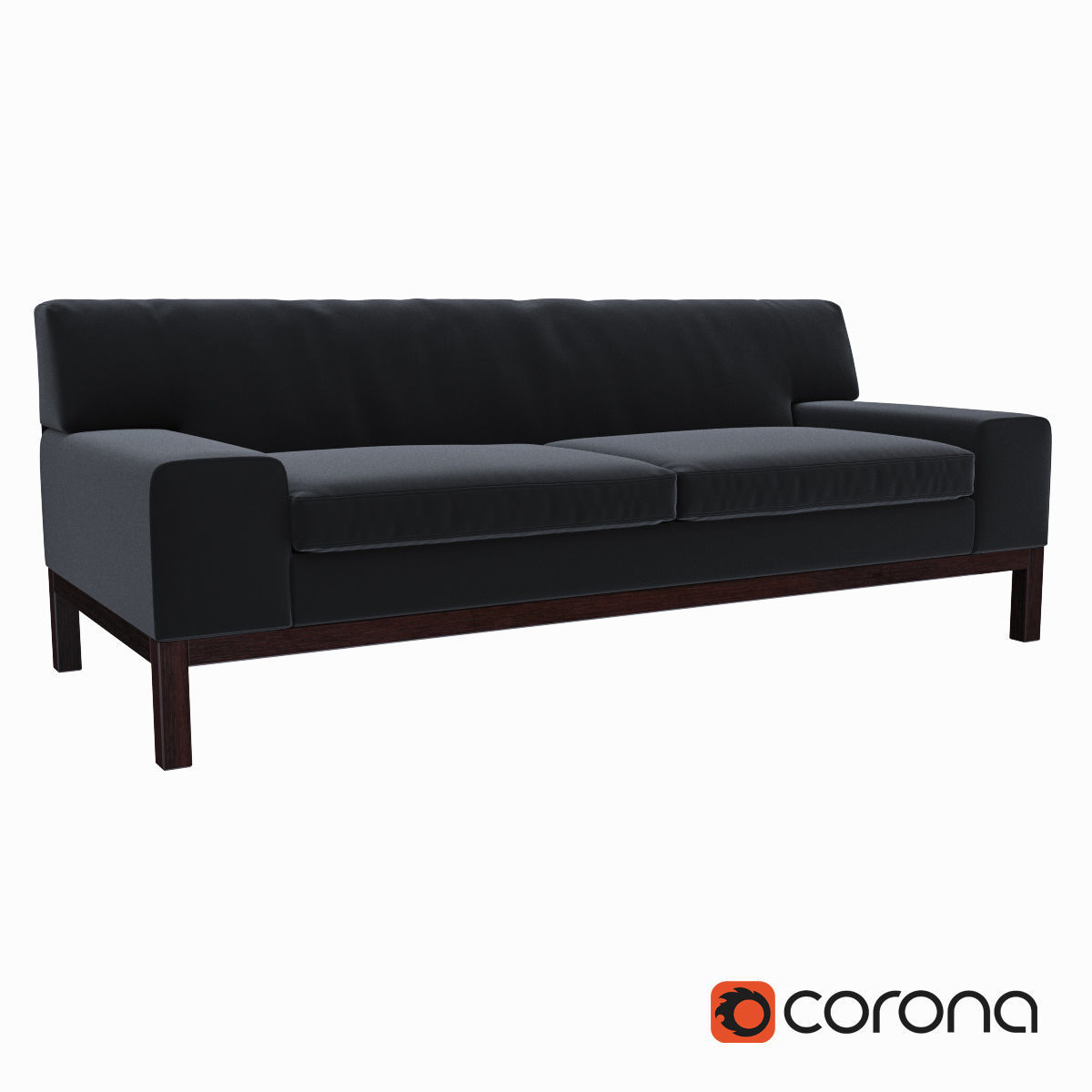 West Elm Sofa collection 3D model_20
