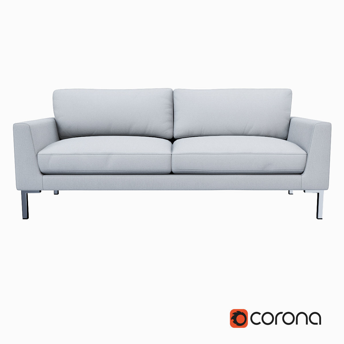 West Elm Sofa collection 3D model_21