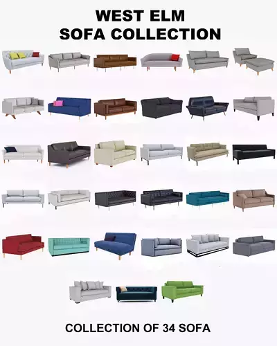 West Elm Sofa collection