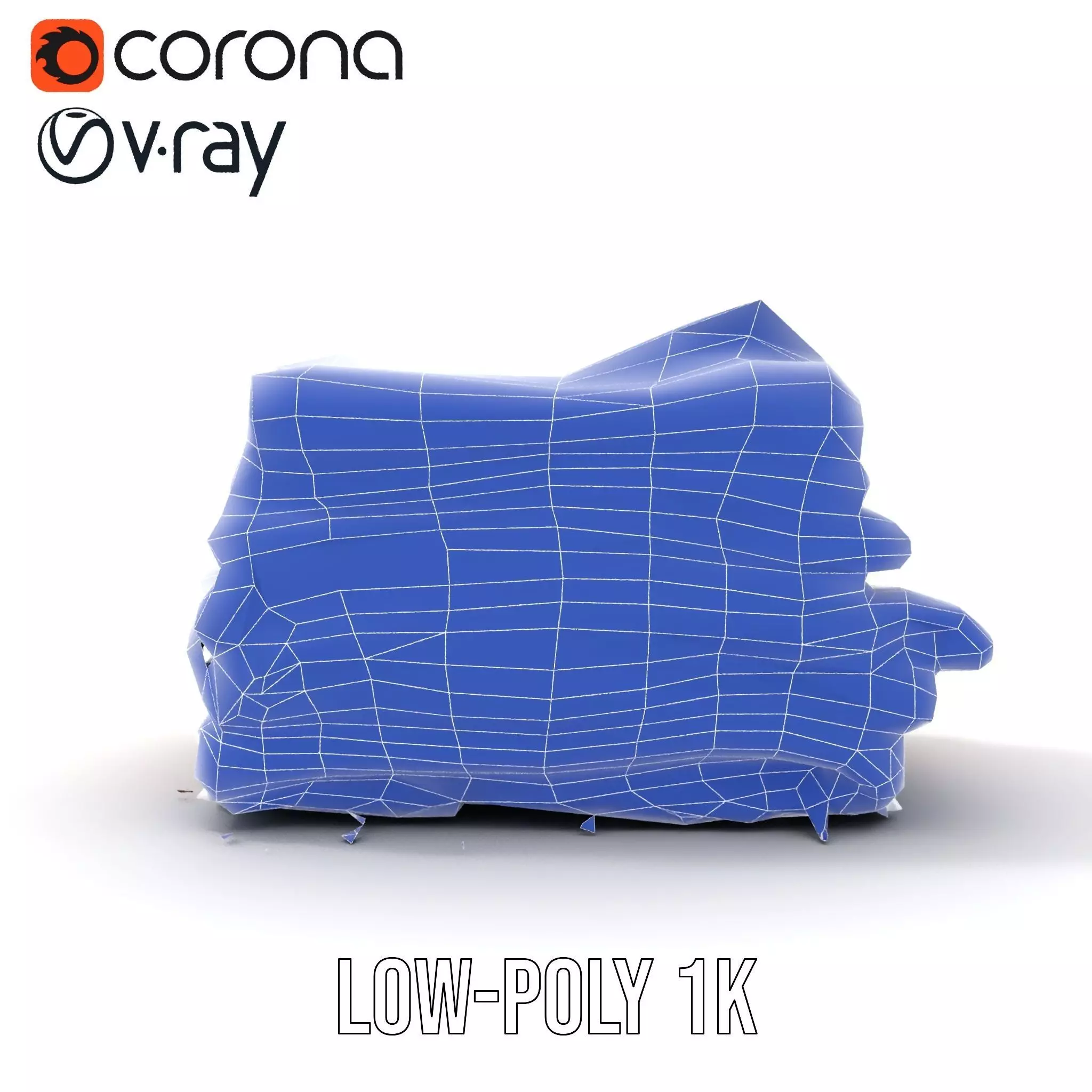 Cozy Woven Blanket model pack Low-poly 3D model_26
