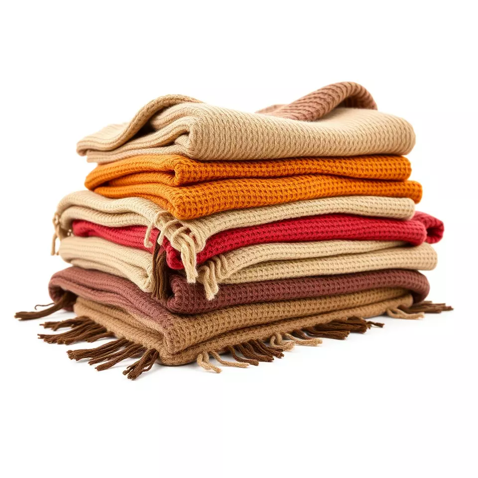 Cozy Woven Blanket model pack Low-poly 3D model_3