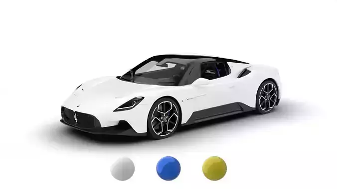 Maserati MC20 2021 3d model