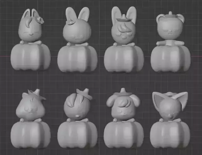 Skzoo Halloween Pumpkin