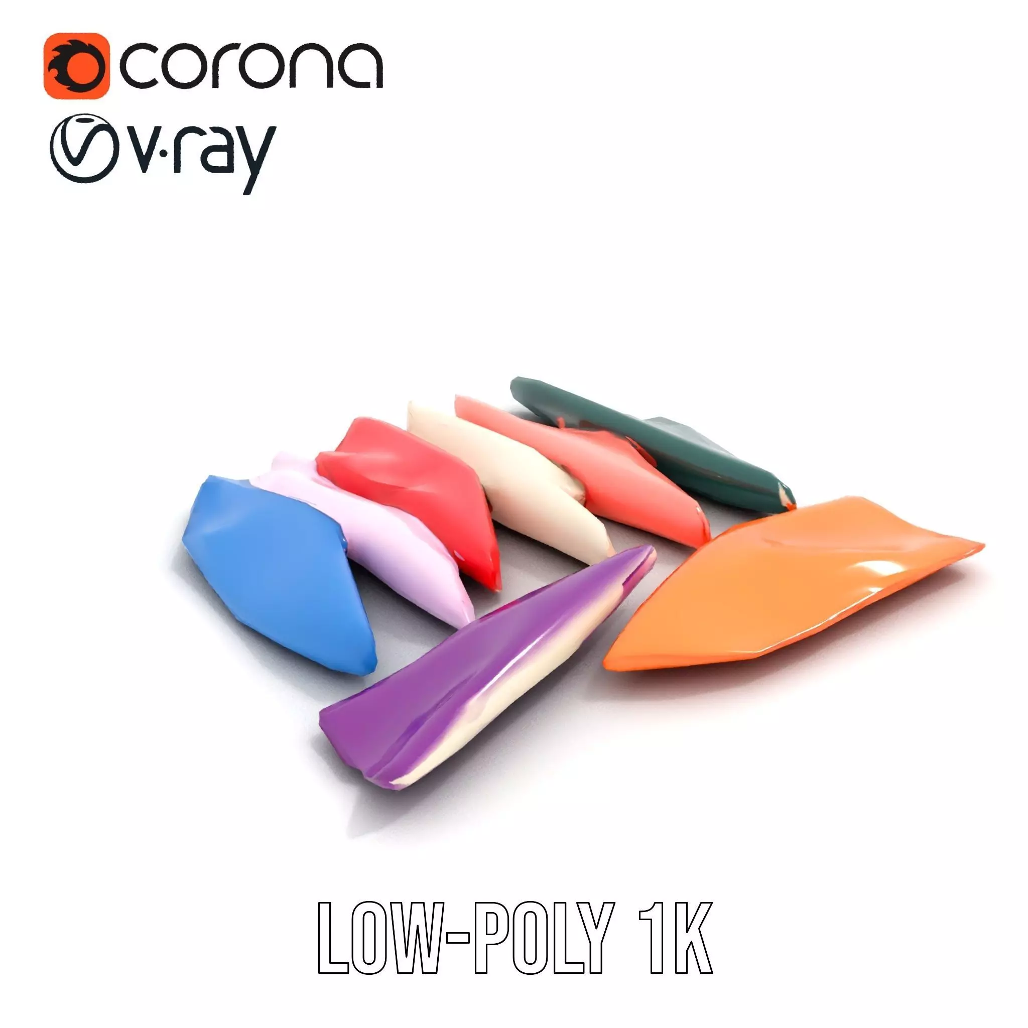 Colorful Fabric Napkin model pack Texture_18