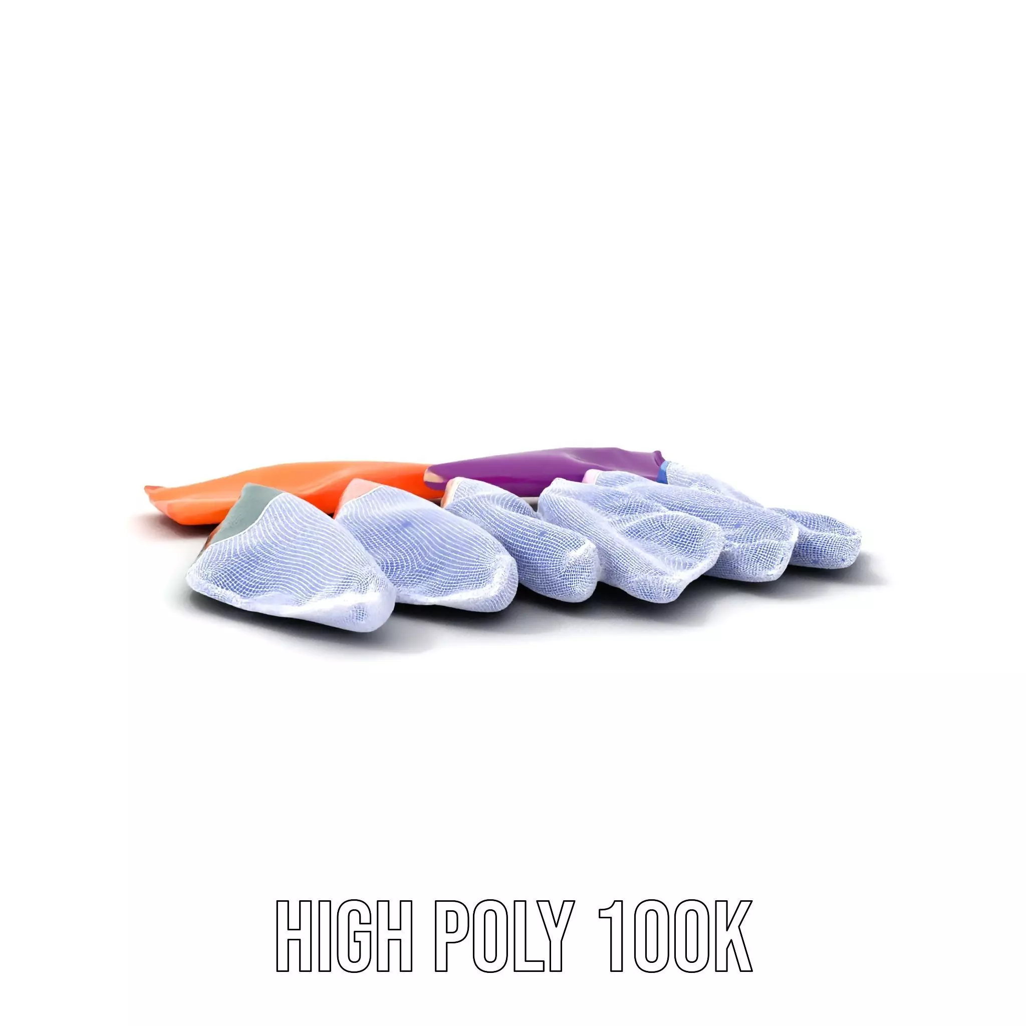 Colorful Fabric Napkin model pack Texture_5