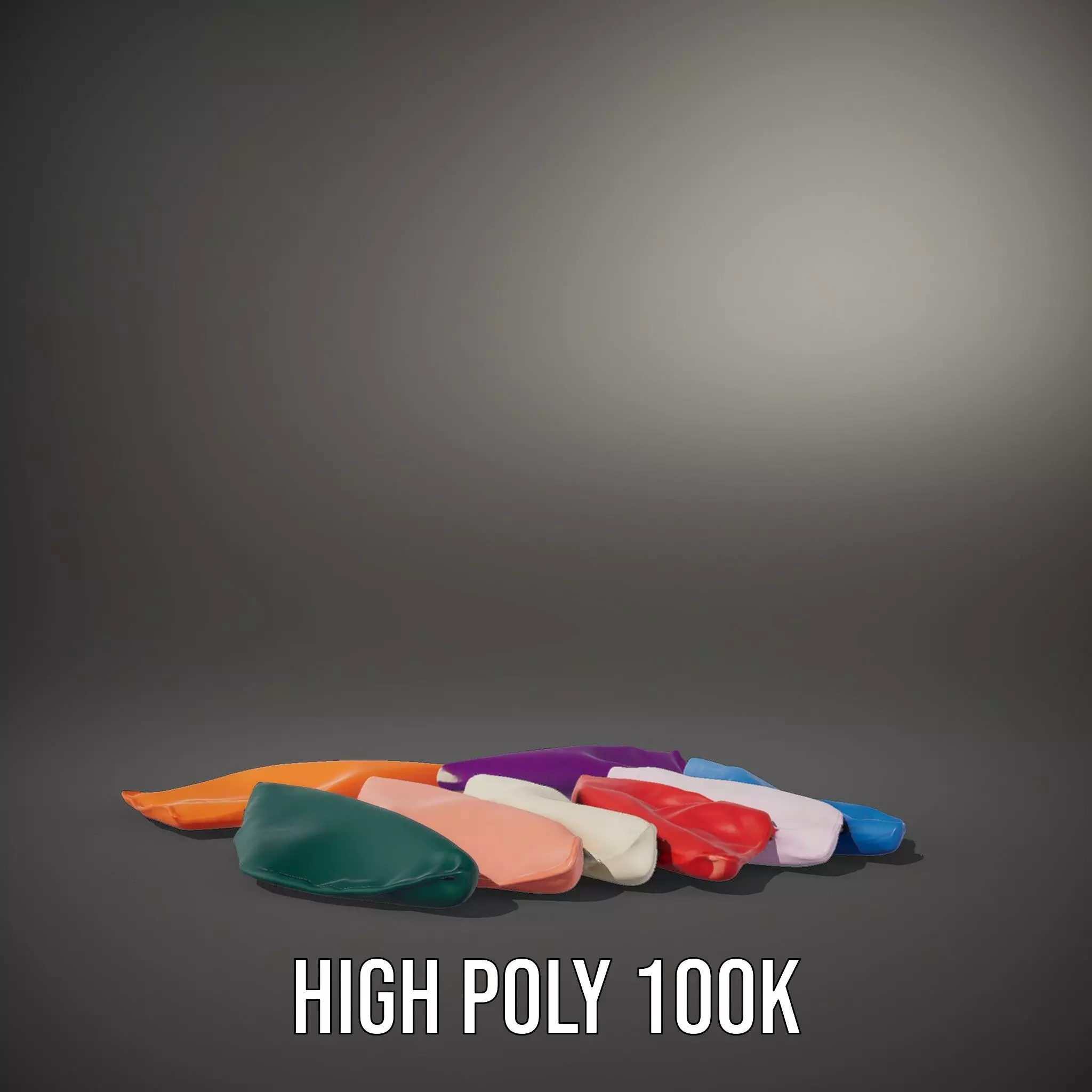 Colorful Fabric Napkin model pack Texture_11