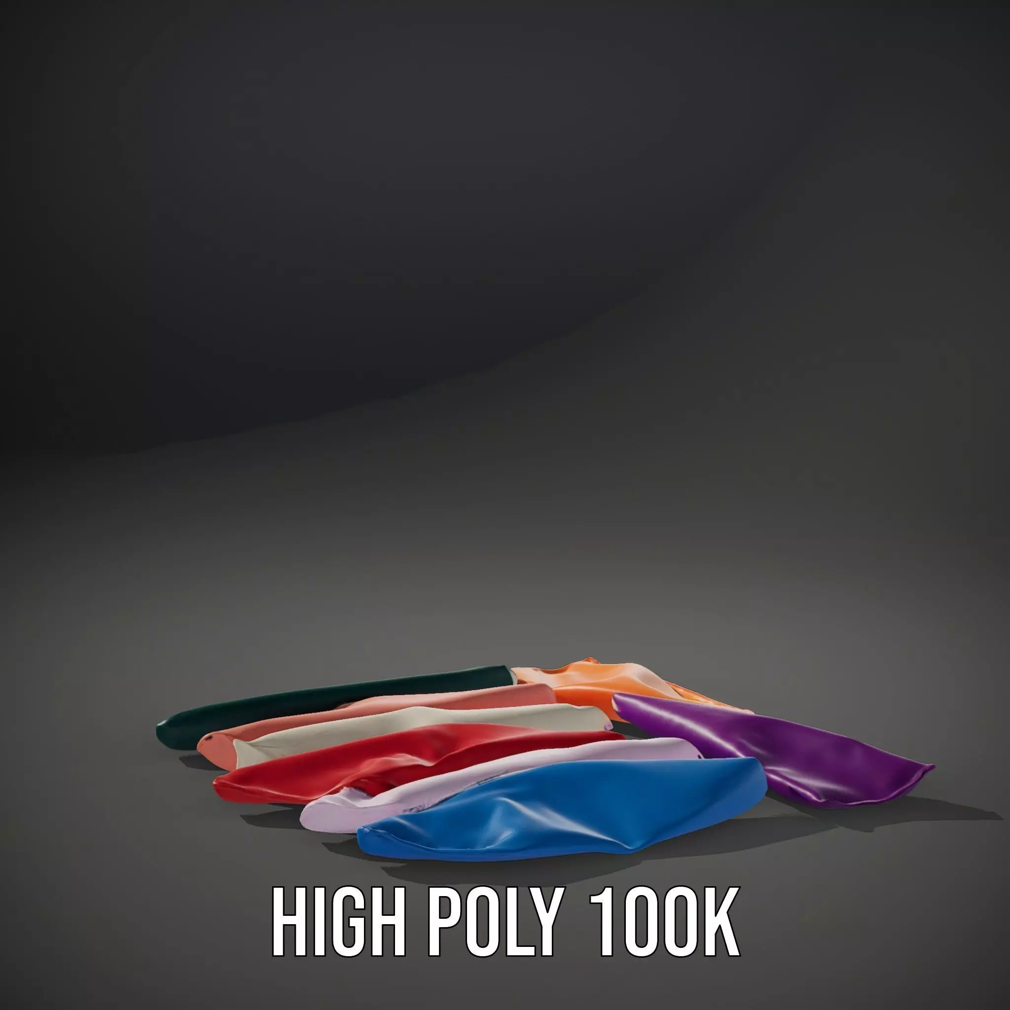 Colorful Fabric Napkin model pack Texture_9