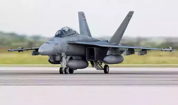 Boeing Super Hornet FA-18F Tandem Seat