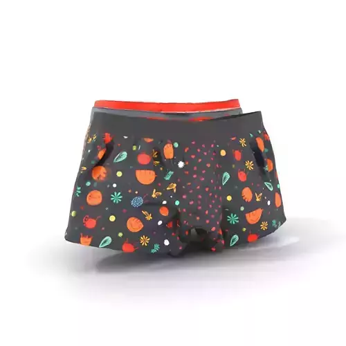Vibrant Pattern Boxers model pack
