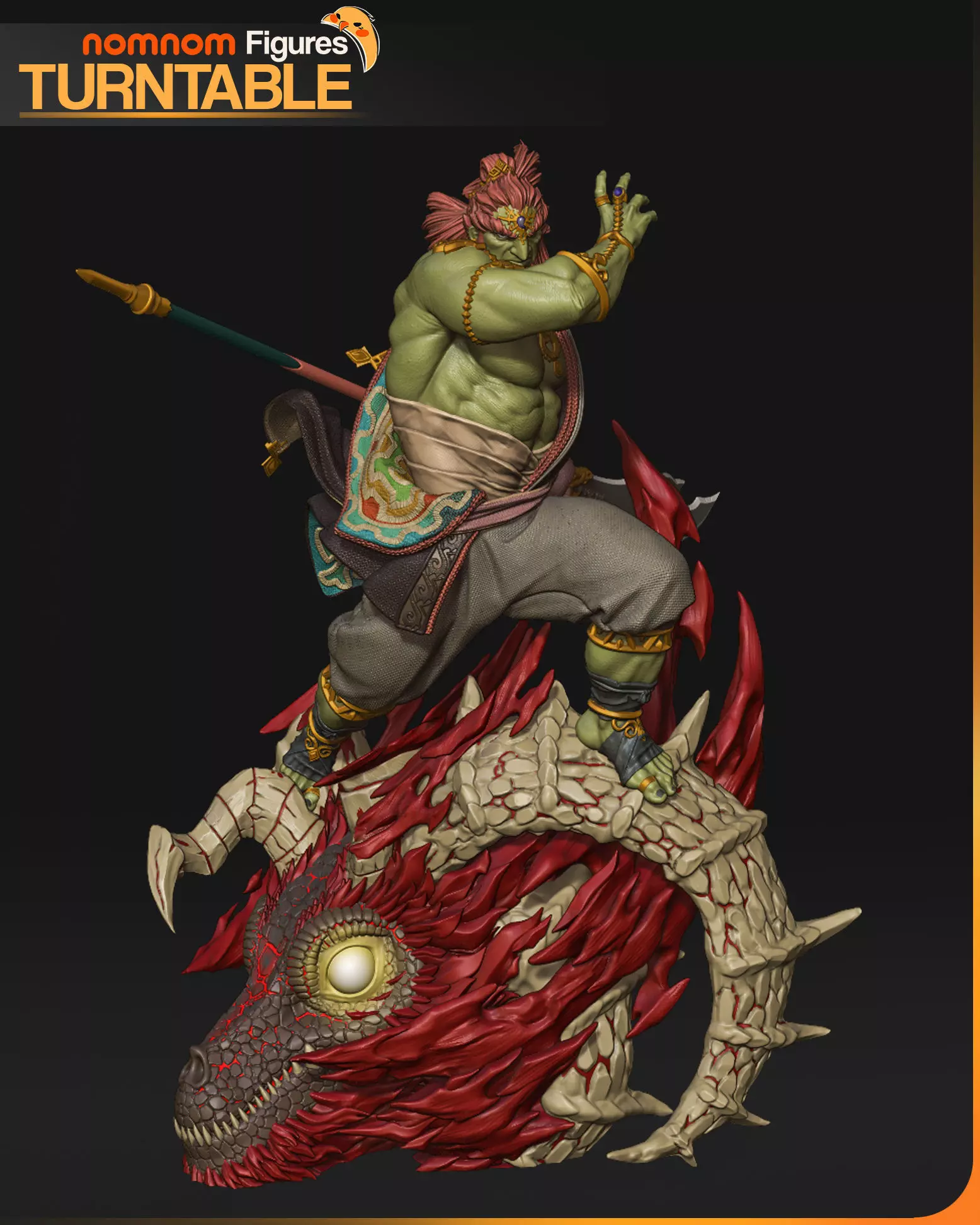 Ganondorf - The Legend of Zelda Tears of the Kingdom 3D print model_3