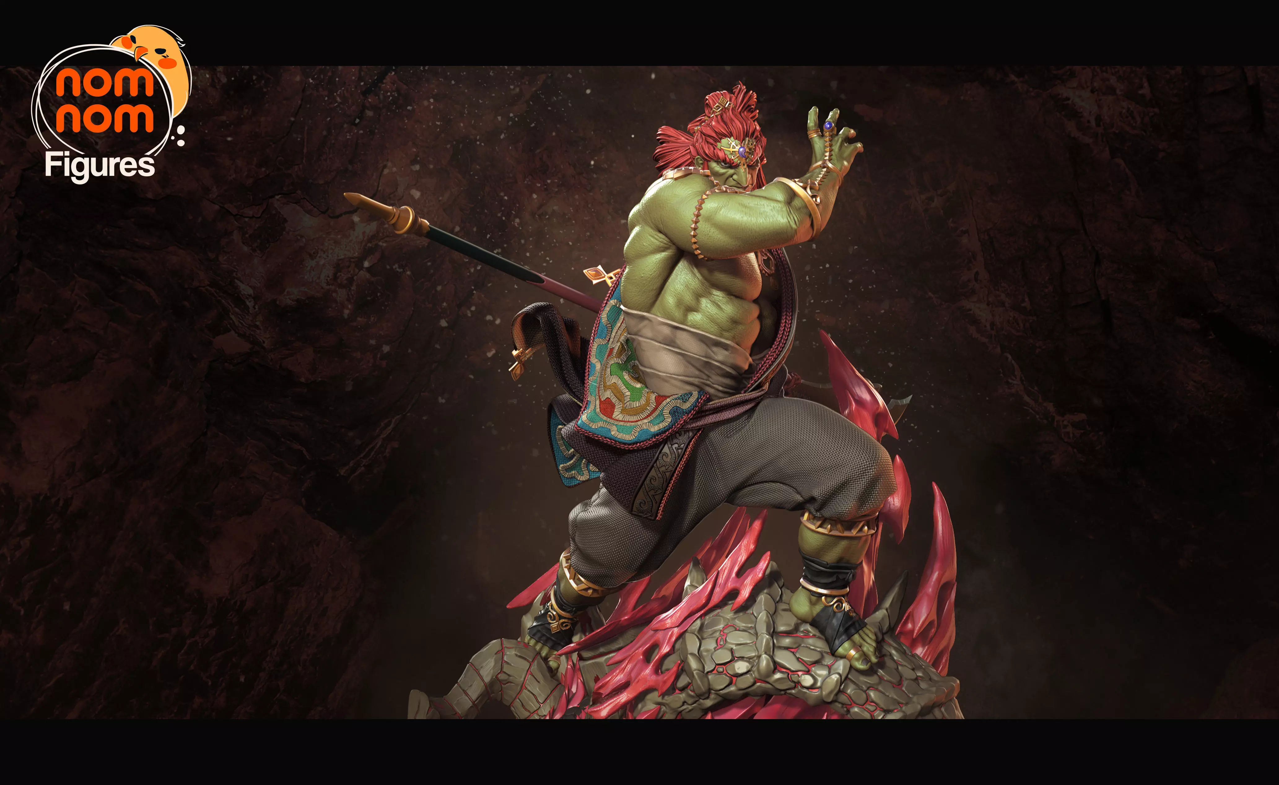 Ganondorf - The Legend of Zelda Tears of the Kingdom 3D print model_1