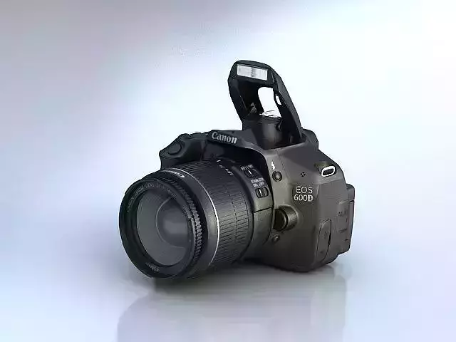 Canon 600D 3D model