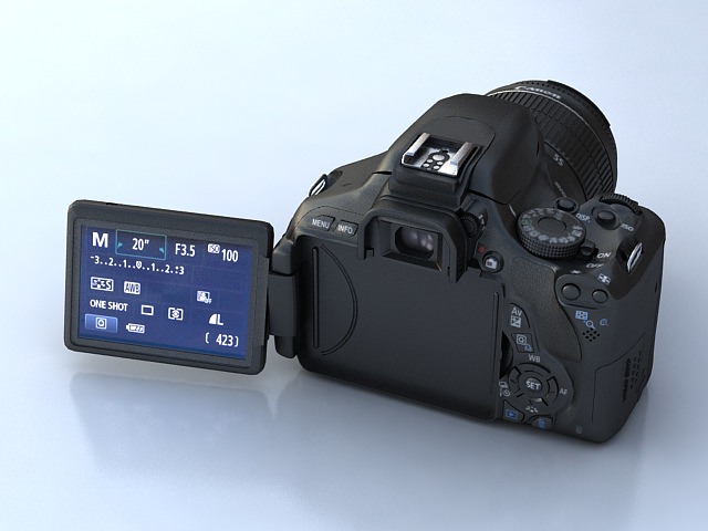 Canon 600D 3D model_3