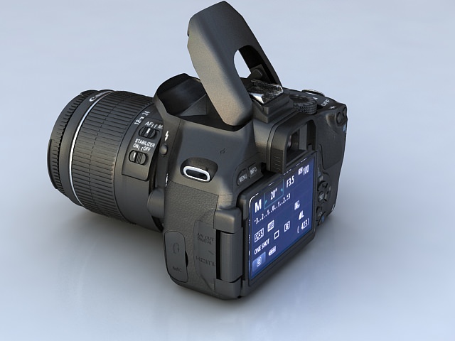 Canon 600D 3D model_5