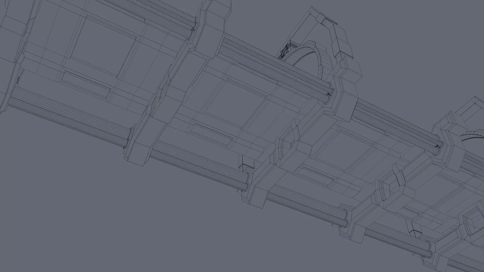 Sci Fi Bridge 3D model_12