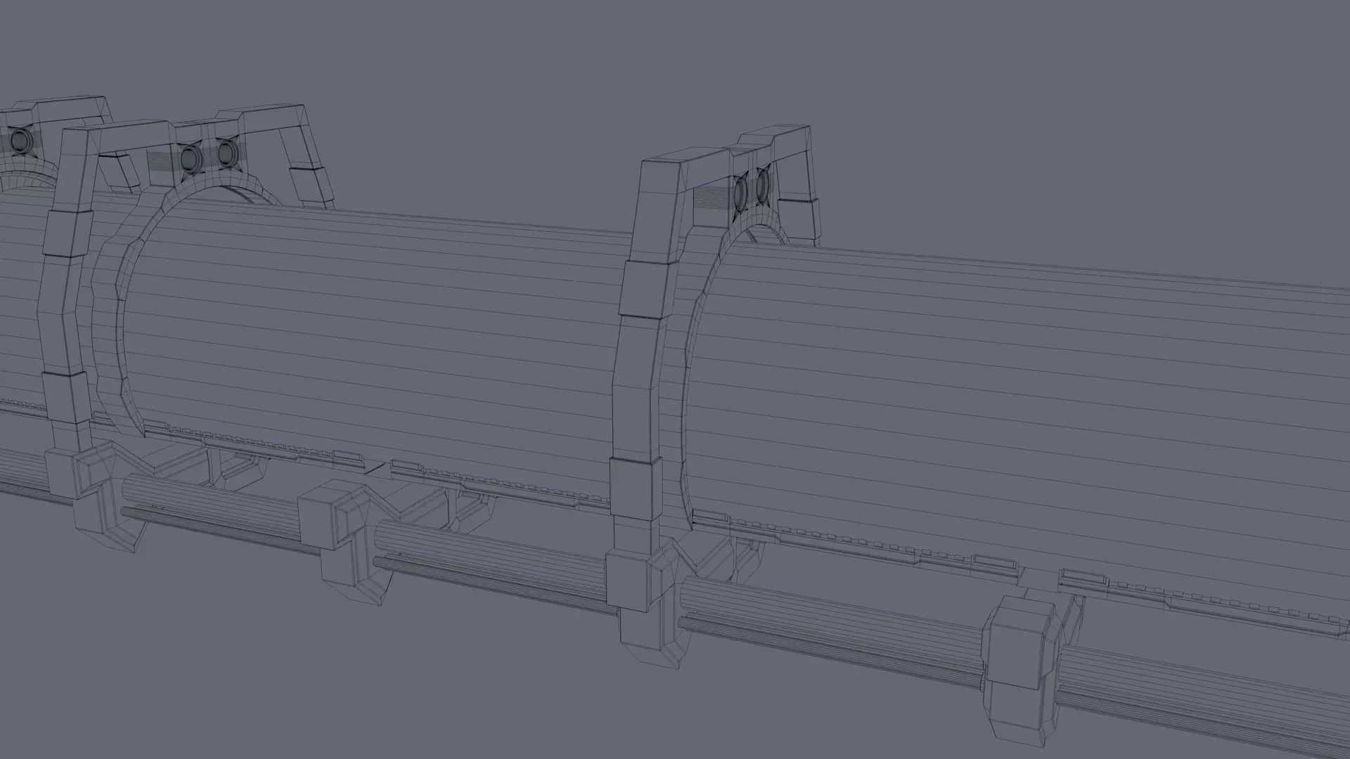 Sci Fi Bridge 3D model_10