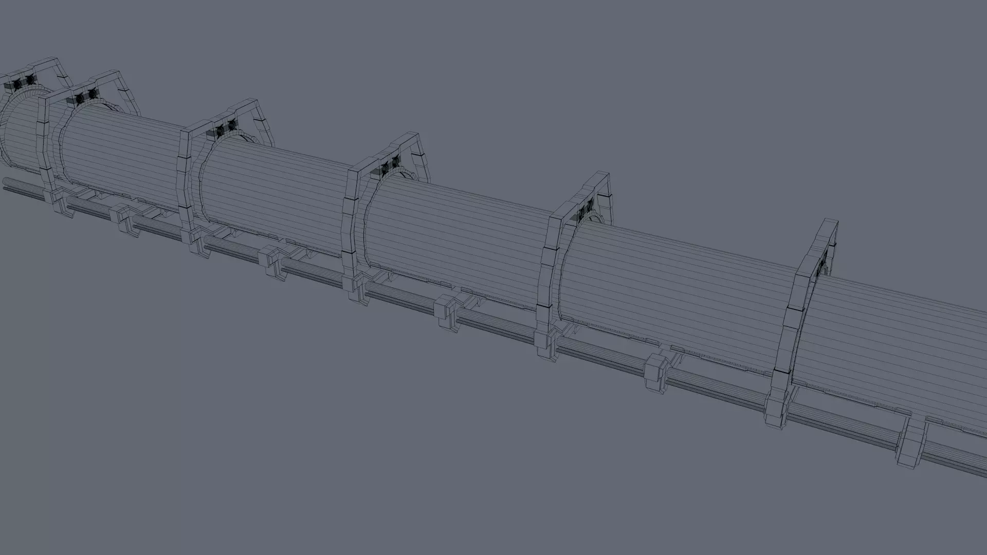 Sci Fi Bridge 3D model_15