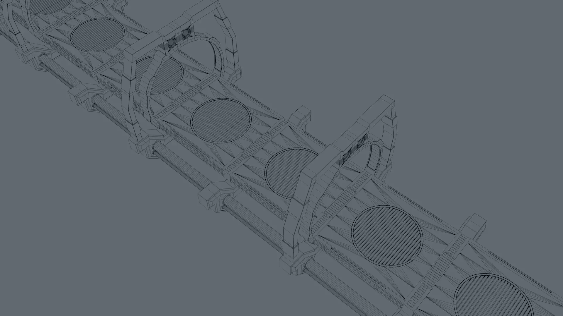 Sci Fi Bridge 3D model_17