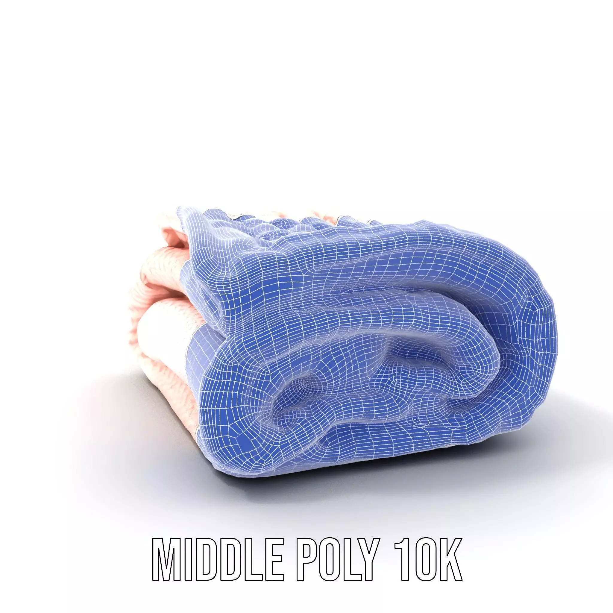 Soft Knitted Blanket model pack Low-poly 3D model_22