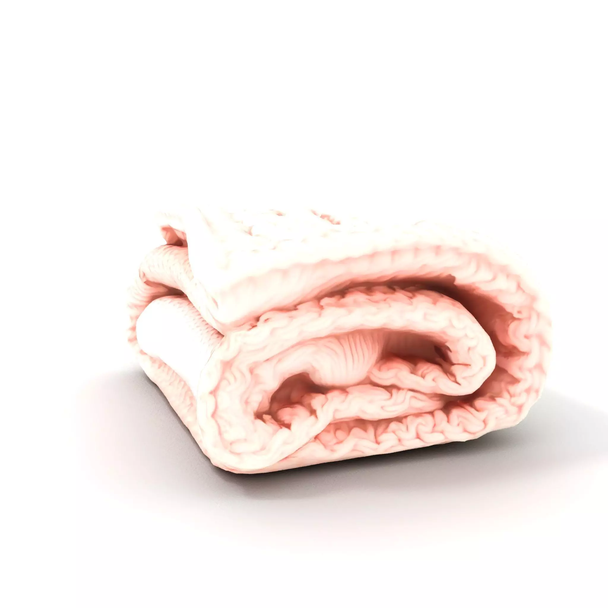 Soft Knitted Blanket model pack Low-poly 3D model_6