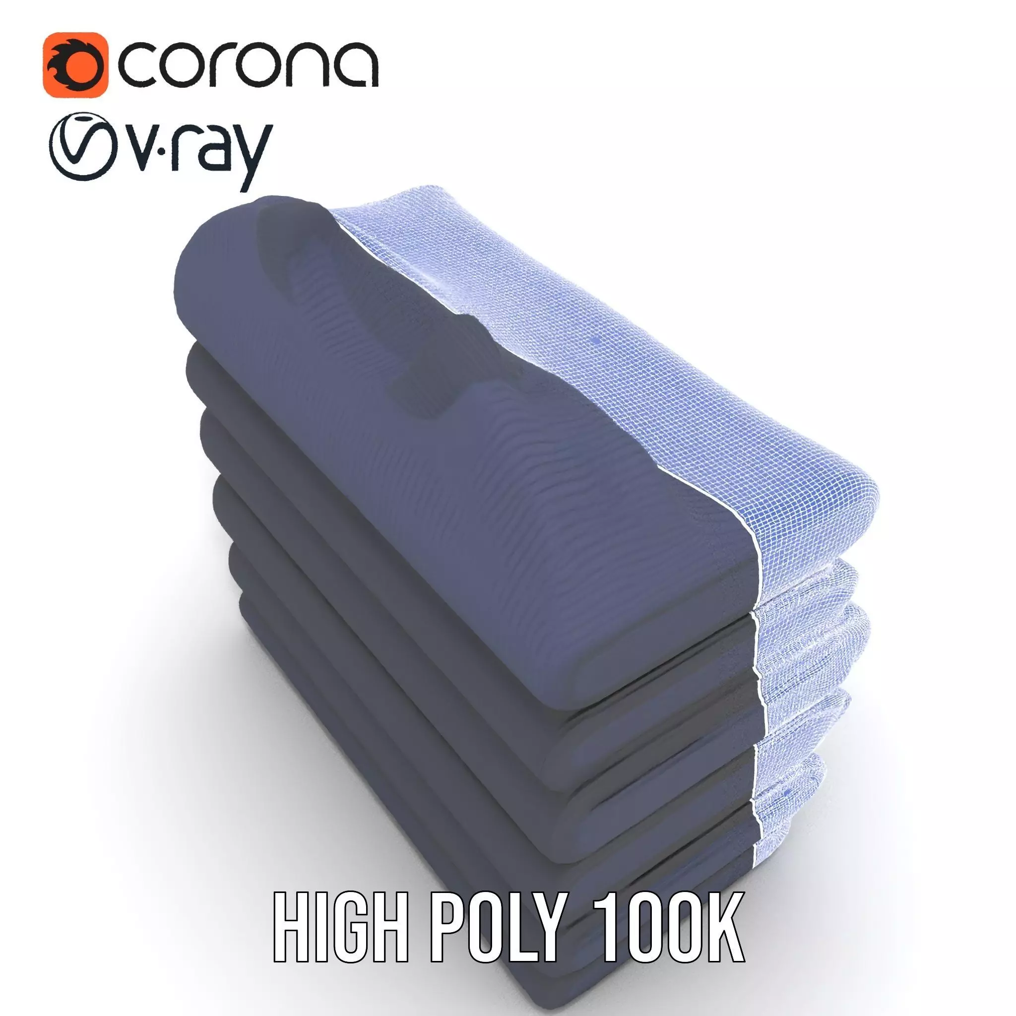 Stacked Sweater Collection model pack Texture_25