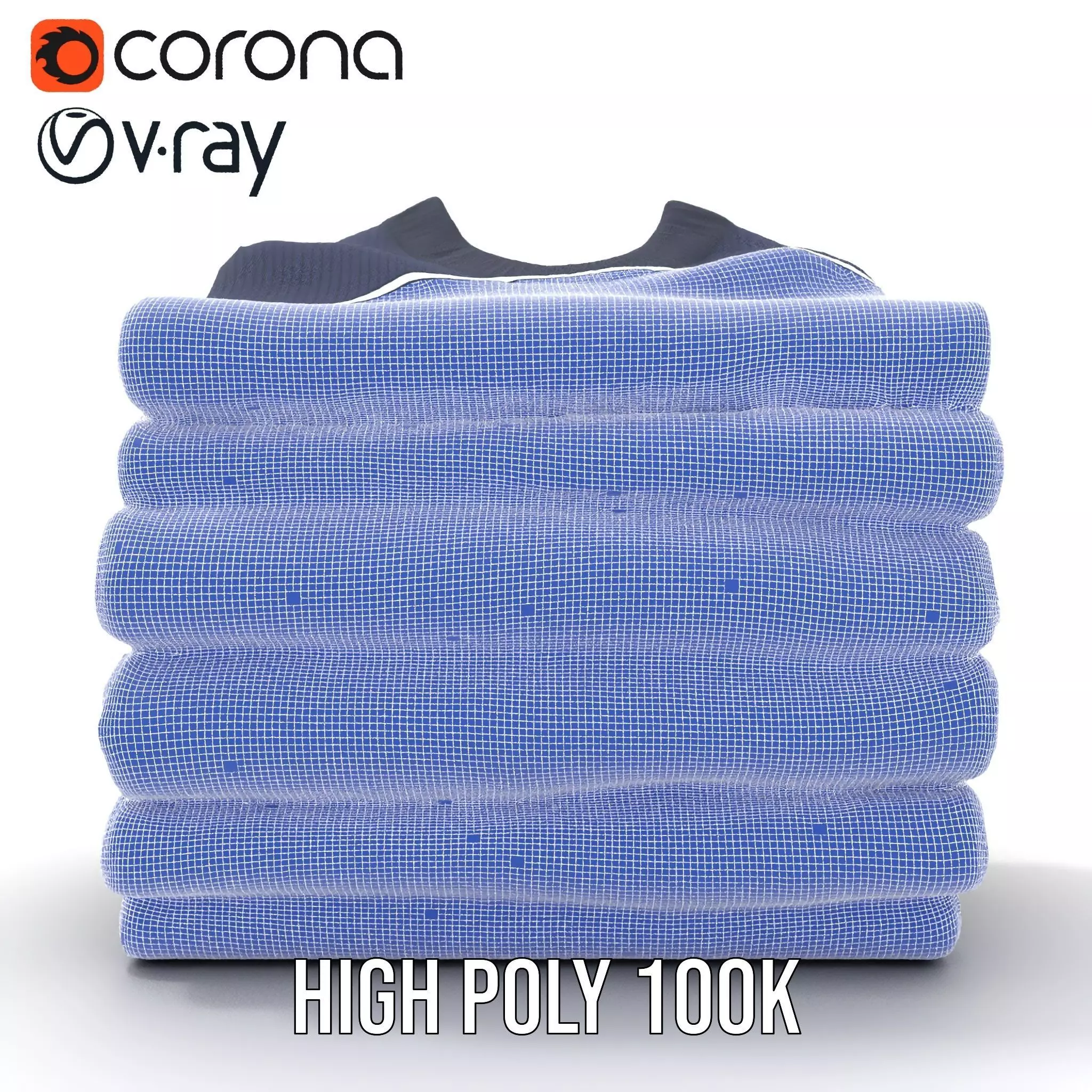 Stacked Sweater Collection model pack Texture_34