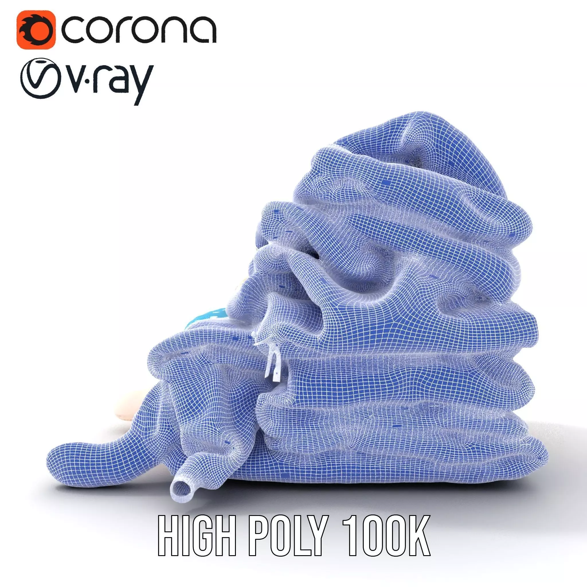 Colorful Polka Dot Fabric model pack Texture_32