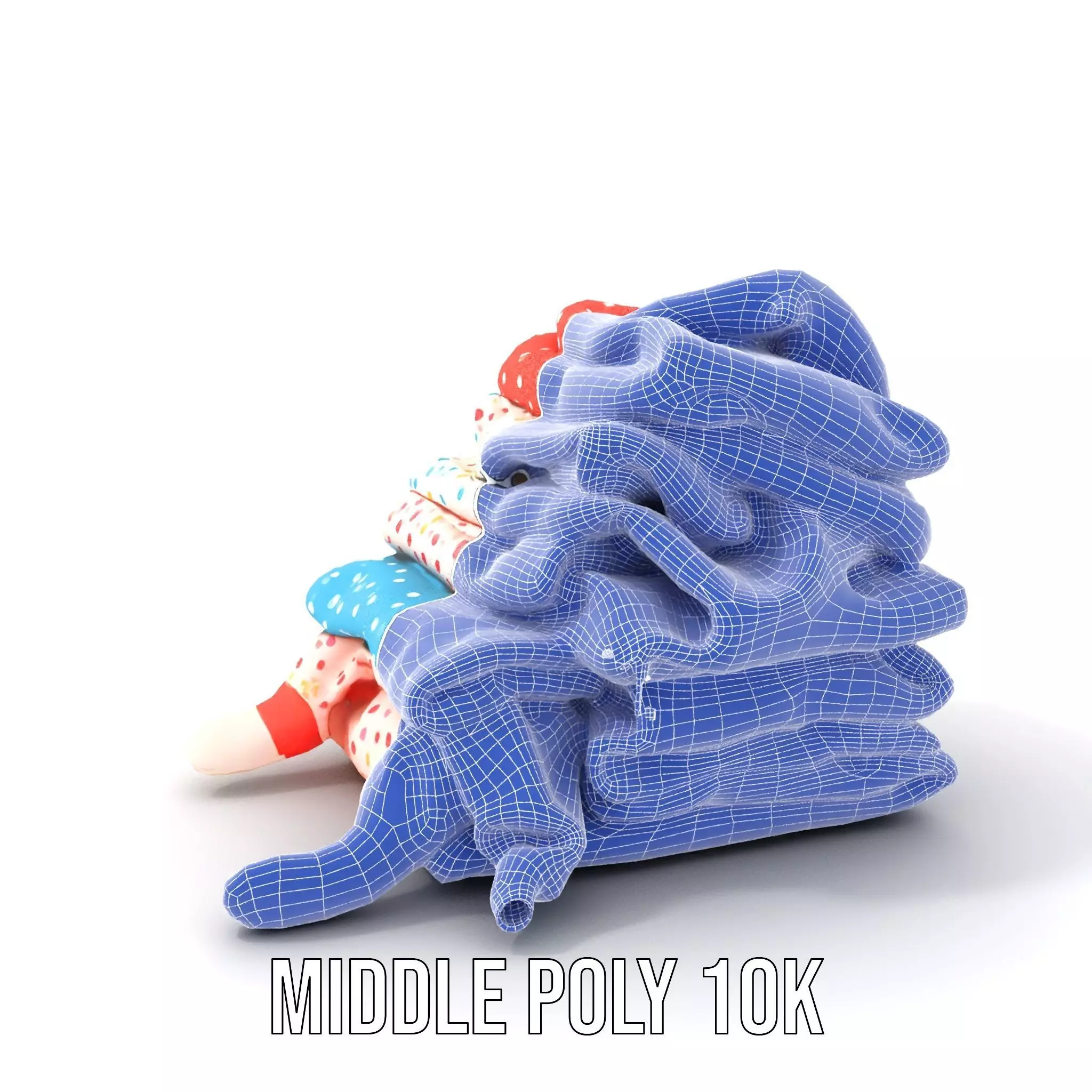 Colorful Polka Dot Fabric model pack Texture_21